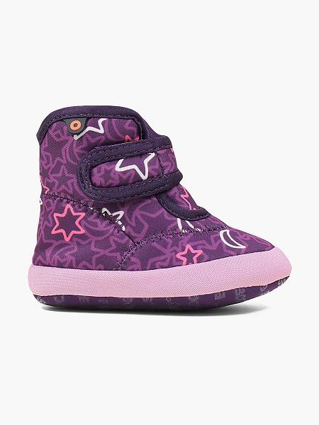 BOGS Boots Deutschland - Elliot II Night Sky Winterstiefel Baby Lila Multi DE03579